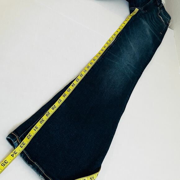Altar’d State High Rise Boot Cut Jeans Size 25 NWT Blue - Picture 8 of 9
